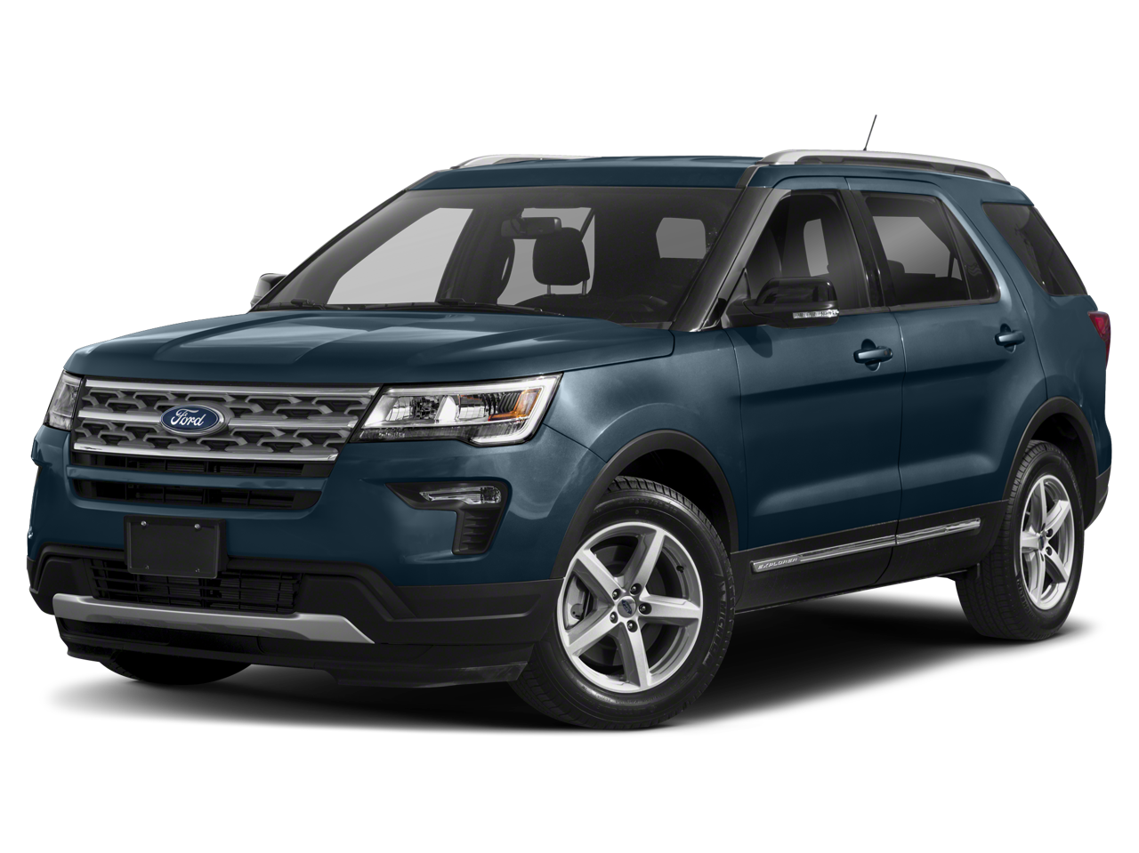 2019 Ford Explorer Limited in Other — front three-quarter view