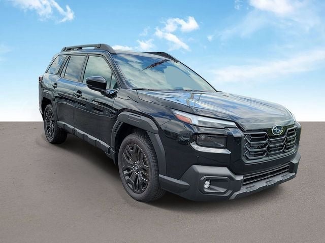 2026 Subaru OUTBACK Limited XT in Crystal Black Silica — front three-quarter view