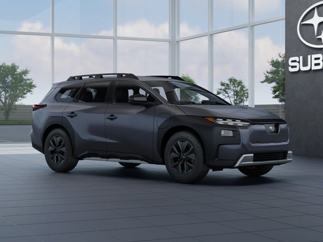2026 Subaru TRAILSEEKER Premium in Magnetite Gray Metallic — front three-quarter view